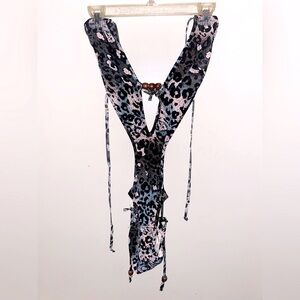 Coquette Camo Bathing Suit Size Small